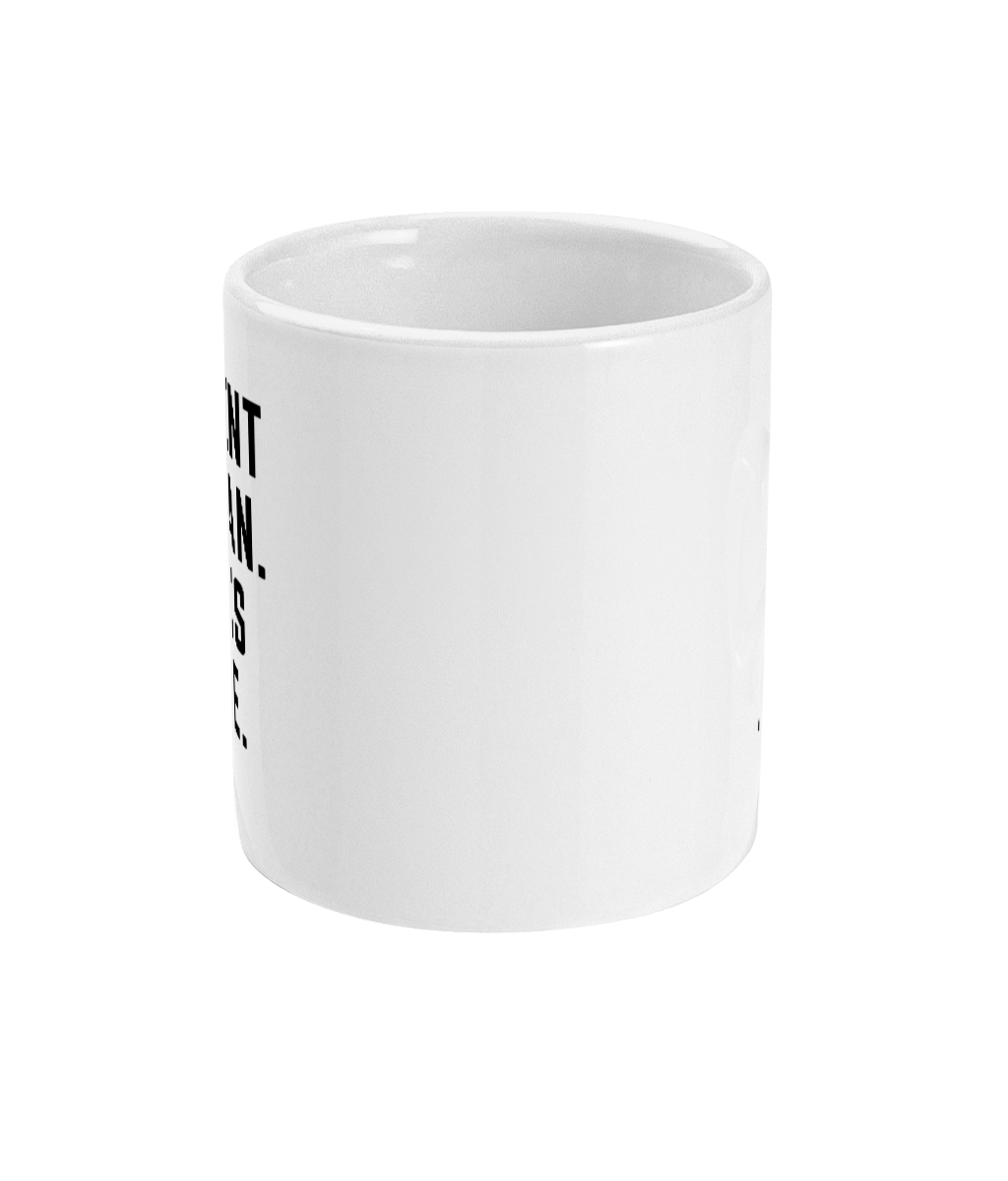 11 Oz Ceramic Mug  Decent Human Seeks Same