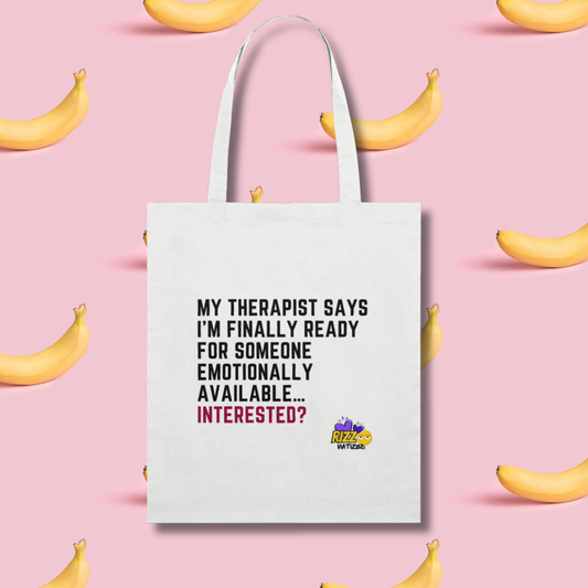 Westford Bag for Life - Long Handles Organic Cotton Tote Bag My therapist says I’m finally ready for someone emotionally available… interested?
